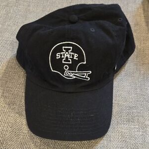 Iowa State Football Nike Black Embroidered Football Helmet Cap